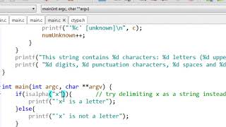 C Programming Basics : Learn C Fundamentals by Coding I PART-53 chars and strings
