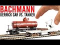 Which Scores Highest? | Bachmann Derrick Car vs. Old Time Tank | Unboxing & Review