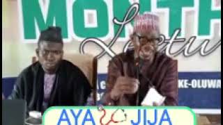 ITOJU FUN AYA JIJA | ASHAIKH MUSHARAF ADEROGBA