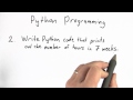 Python Programming 1 - Intro to Computer Science