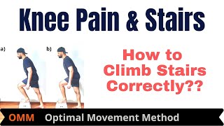 How to climb stairs correctly | Avoid knee pain