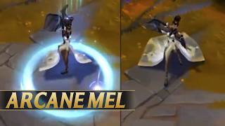 ARCANE COUNCILOR MEL SKIN GAMEPLAY - League of Legends