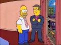 simpsons homer roba cosas del hotel