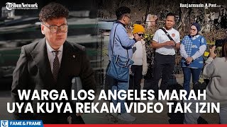 Uya Kuya Minta Maaf Setelah Ditegur Warga Rekam Lokasi Kebakaran Los Angeles Tanpa Izin