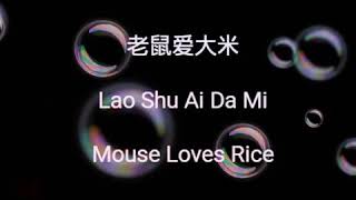 lao shu ai da mi 老鼠 大 米 by yang chengang lyrics+ english translation