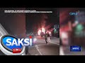 Truck, nagliyab pagkababa ng driver at pahinante para maghapunan | Saksi