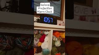 Goloza Projection Alarm Clock Review #alarmclock #projection #clock