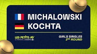 Les Petits As 2023 | Girls Singles 2R | Maureene Michalowski vs Tamina Kochta