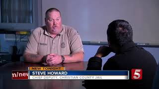 Man Deploys Fire Extinguisher Inside Christian County Jail