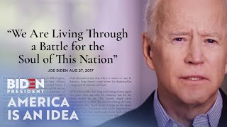 Joe Biden For President: America Is An Idea