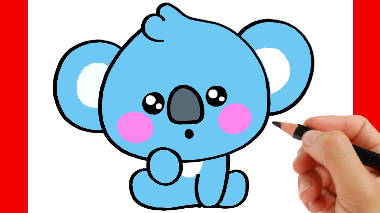 Beautiful Tips About How To Draw A Cartoon Koala Householdother Beautiful Tips About How To Draw A Cartoon Koala Householdother