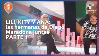 Las hermanas de Diego Maradona hablaron en Intrusos (1ra parte)