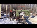 miling 19 long lumber on our homemade bandsaw mill it milled it with no problem