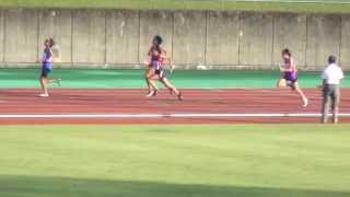 2013.10.13静岡県小学生陸上大会 女子400mR決勝