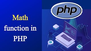 Math function in PHP | PHP tutorial for beginners #15