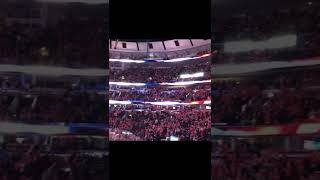 United Center National Anthem Blackhawks Hockey Is Back | #shorts