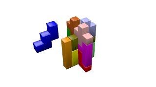 Pentomino 3D Figure Cathedral