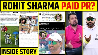 ROHIT SHARMA KI HUI PAID PR? KYUN SUPPORT MEIN AAYE BOLLYWOOD SITARE? FULL INSIDE STORY #rohitsharma