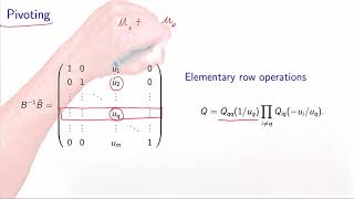 Simplex algorithm: pivoting