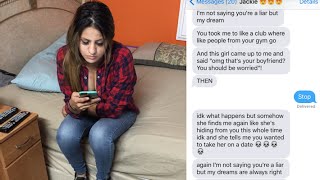 PSYCHO GIRLFRIEND ACCUSES ME OF CHEATING ON HER