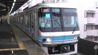 東京メトロ07系到着発車