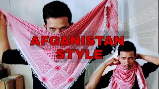 TUTORIAL CARA MEMAKAI SORBAN | SHEMAGH DI LEHER ( ARAFAT, AFGANISTAN STYLE)