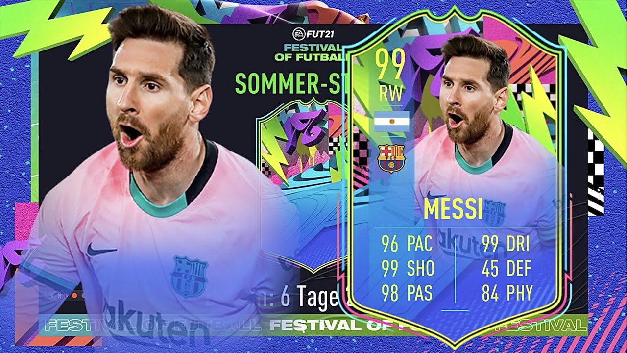 FIFA 21: LIONEL MESSI 99 SUMMER STARS PLAYER REVIEW I FIFA 21 ULTIMATE ...