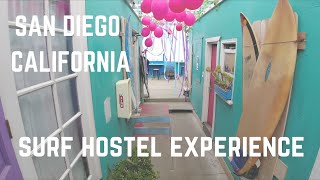We stayed in a Surf Hostel | San Diego Pacific Beach California