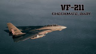 TOMCATS! VF-211 Fighting Checkmates - | DCS Cinematic |