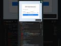 Create a Custom QR Code with HTML, CSS & JS in Seconds! 🔥 #shorts