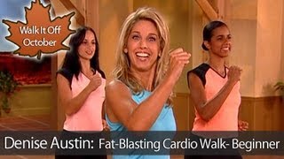 Denise Austin: Fat-Blasting Cardio Walking Workout- Beginner