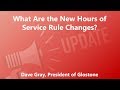 Webinar: What Are the New Proposed DOT Hours of Service Rule Changes?