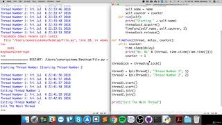 62- Easy Python Programming Synchronize Threads
