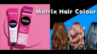 How To Do Hair Colour Step By Step | How To Use Matrix Socolor Pre-Bonded hair colour