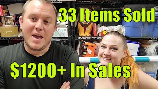 33 Items Sold on Ebay for $1200 & Reselling & Having Fun in 2021