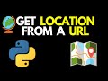 How to track location from a URL using Python