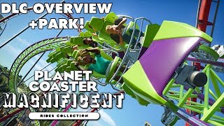 Planet Coaster Magnificent Rides Collection DLC Overview \u0026 Park #PlanetCoaster