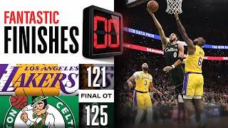 WILD ENDING In Final Minutes of Celtics vs Lakers | January 28, 2023