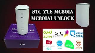 HOW TO ZTE 5G MC801A STC UNLOCK | ZTE MC801A1 STC UNLOCK