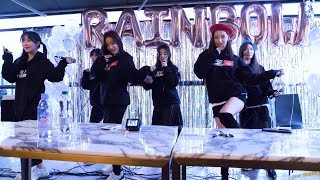 191117 레인보우 RAINBOW 'A' 4K 60P 직캠 @10주년 팬미팅 by DaftTaengk