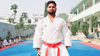 KAI National Senior E KATA Championship 2020 Roshan Yadav Uttar Pradesh Anan Round 1 #KarateRoshan