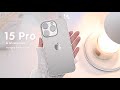 iPhone 15 Pro natural titanium 🩶 Unboxing aesthetic setup | USB-C accessories | Gameplay | Genshin