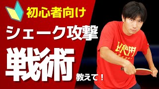 卓球｜シェーク攻撃選手のサーブ戦術を教えて【ぐっちぃ切り抜き】