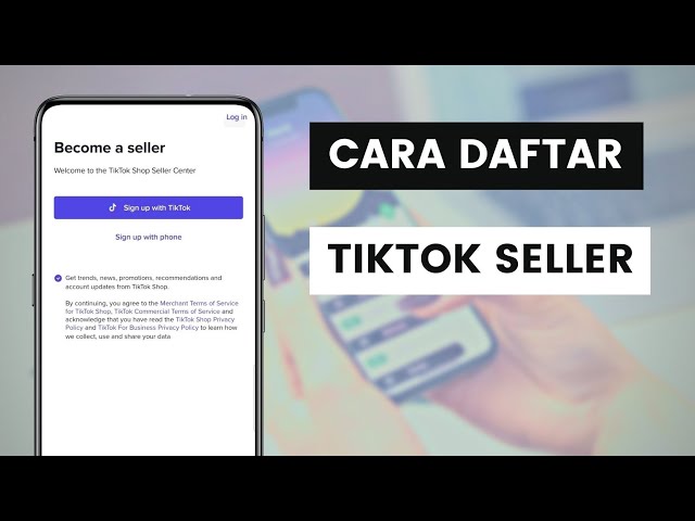 Cara Buka TikTok Shop Atau Daftar TikTok Seller Melalui Aplikasi TikTok ...