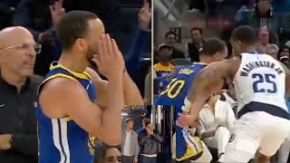 Steph Curry teaches PJ Washington a lesson after he did his Night Night Celebration last game