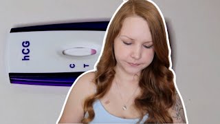 LIVE PREGNANCY TEST AFTER MISCARRIAGE | POSITIVE PREGNANCY TEST AFTER LOSS? HCG LEVELS UPDATE