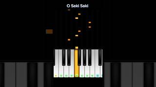 O Saki Saki | Piano Cover | Easy Piano Tutorial |