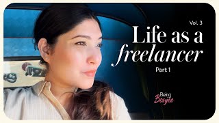 A day in my life as a freelancer in India | Working out of cafes on a busy weekend