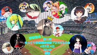 【決戦再び】第2回ゆっくり茶番者野球部プロスピA大会トーナメント戦編！