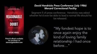 David Hendricks Press Conference Segment 5 Normal Life Answer